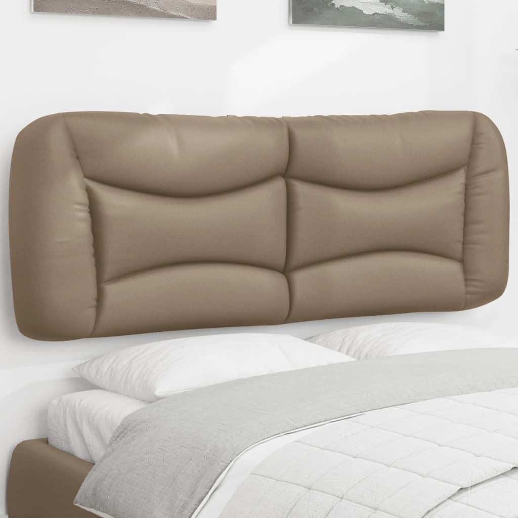 Cuscino Testiera Hvar Cappuccino 140 cm in Similpelle