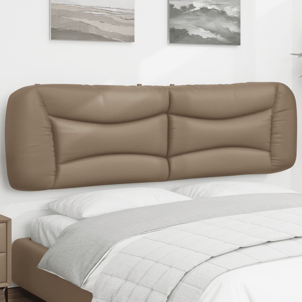 Cuscino Testiera Hvar Cappuccino 180 cm in Similpelle