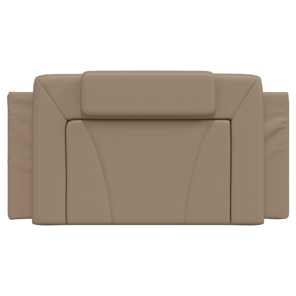 Cuscino Testiera Viana Cappuccino 100 cm in Similpelle