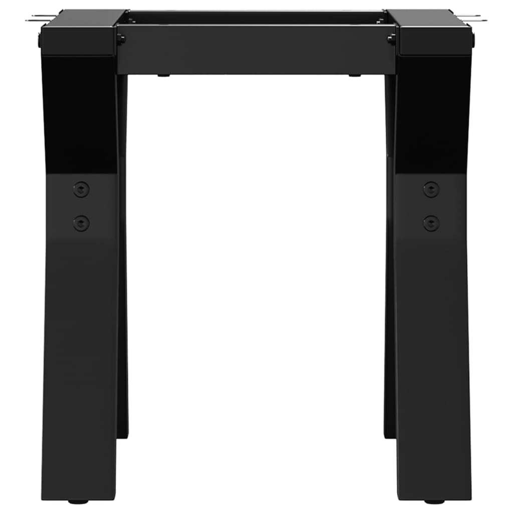 Telaio Gambe a Y per Tavolino da Salotto 30x30x33 cm in Acciaio