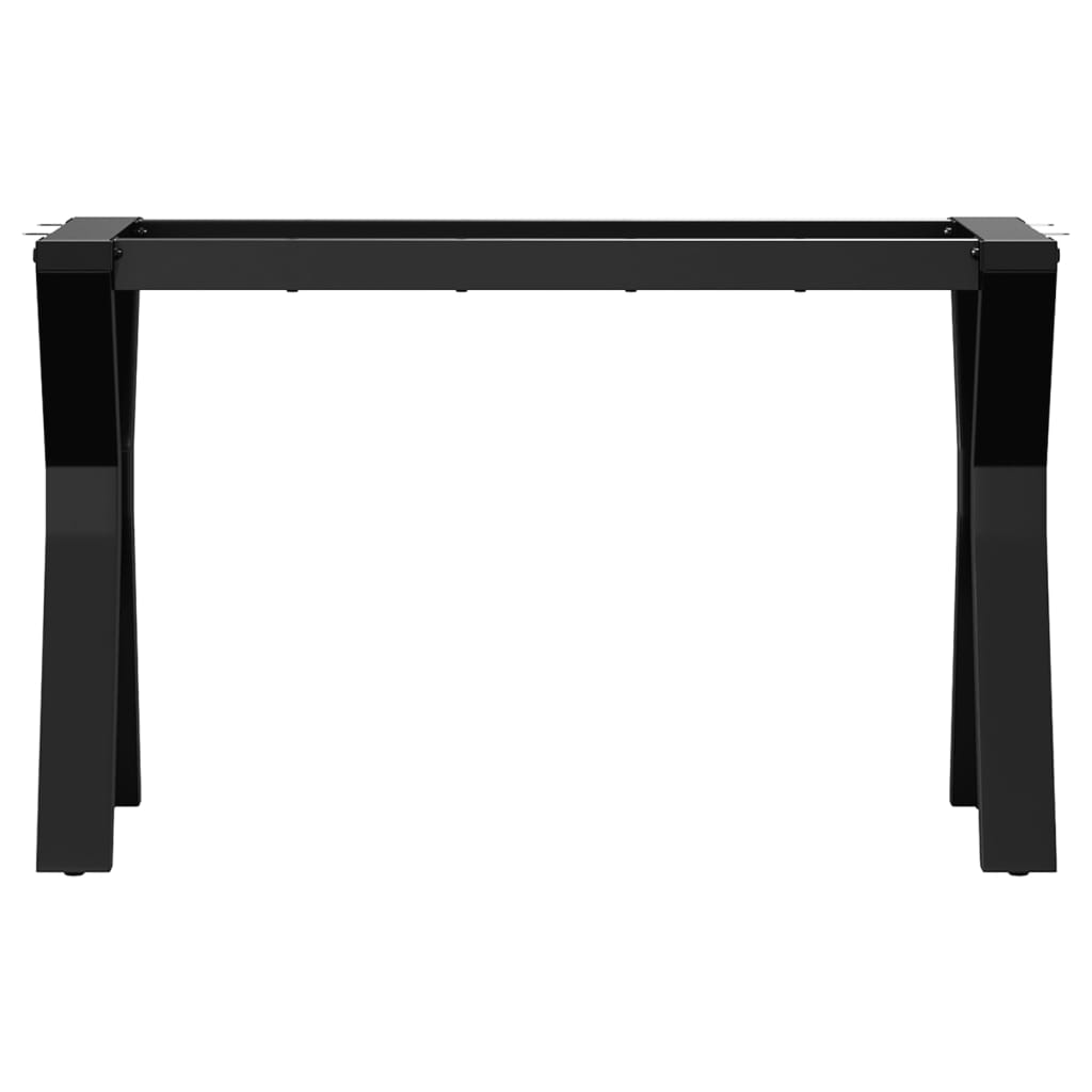 Telaio Gambe a Y per Tavolino da Salotto 70x30x43 cm in Acciaio