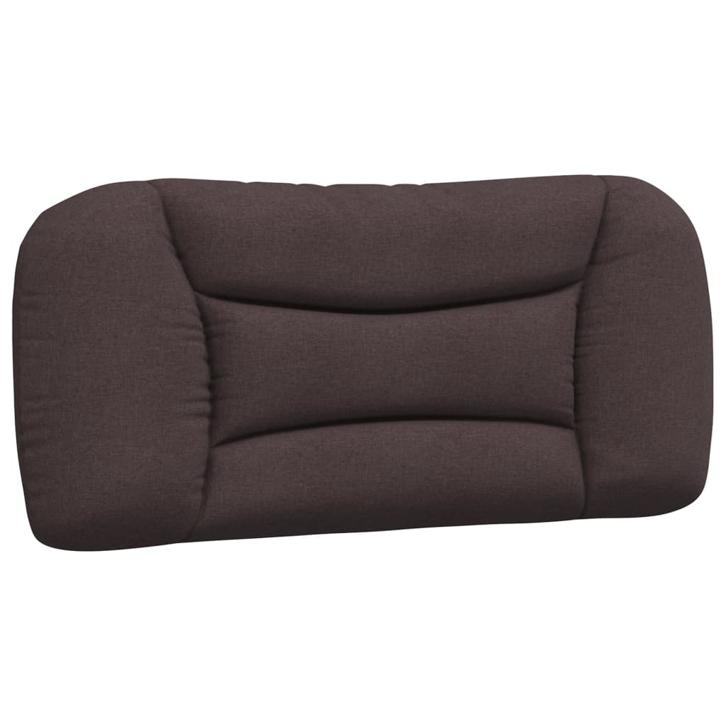 Letto con Materasso Hvar Marrone Scuro 80x200 cm in Tessuto