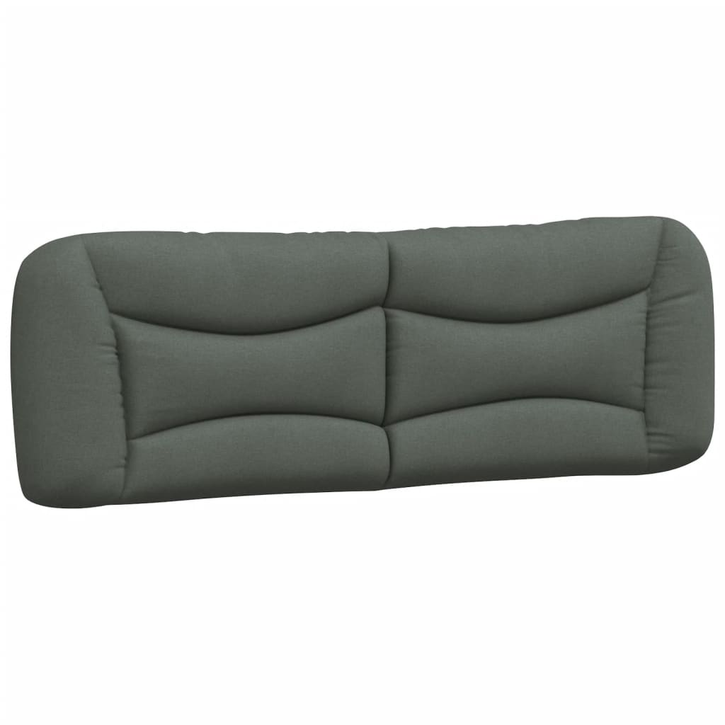 Letto con Materasso Hvar Grigio Scuro 160x200 cm Tessuto