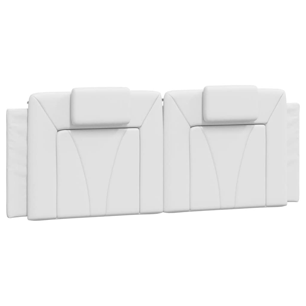 Letto Viana con Materasso Bianco 140x190 cm in Similpelle