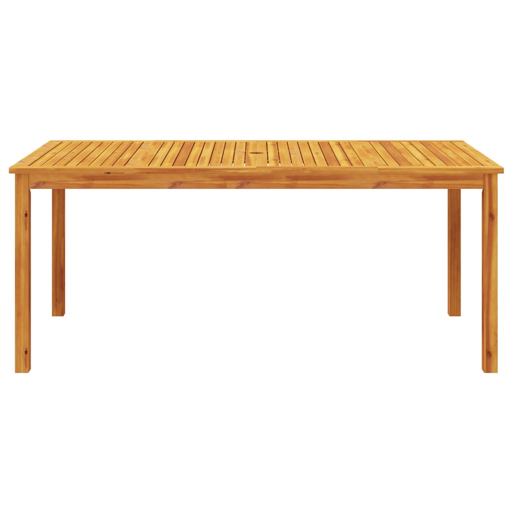 Tavolo da Pranzo da Giardino 180x90x75 cm Legno Massello Acacia