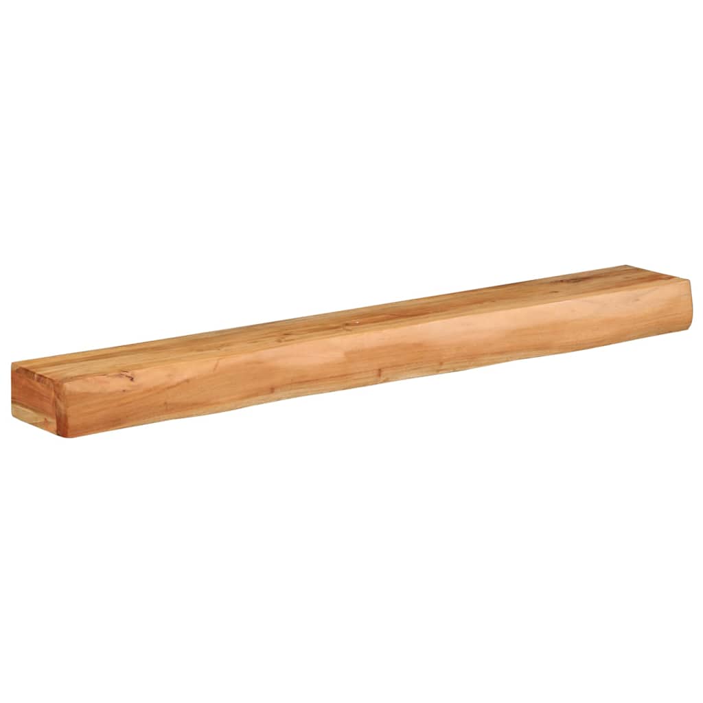 Mensole da Parete 2 pz 100x17x8 cm in Legno Massello di Acacia