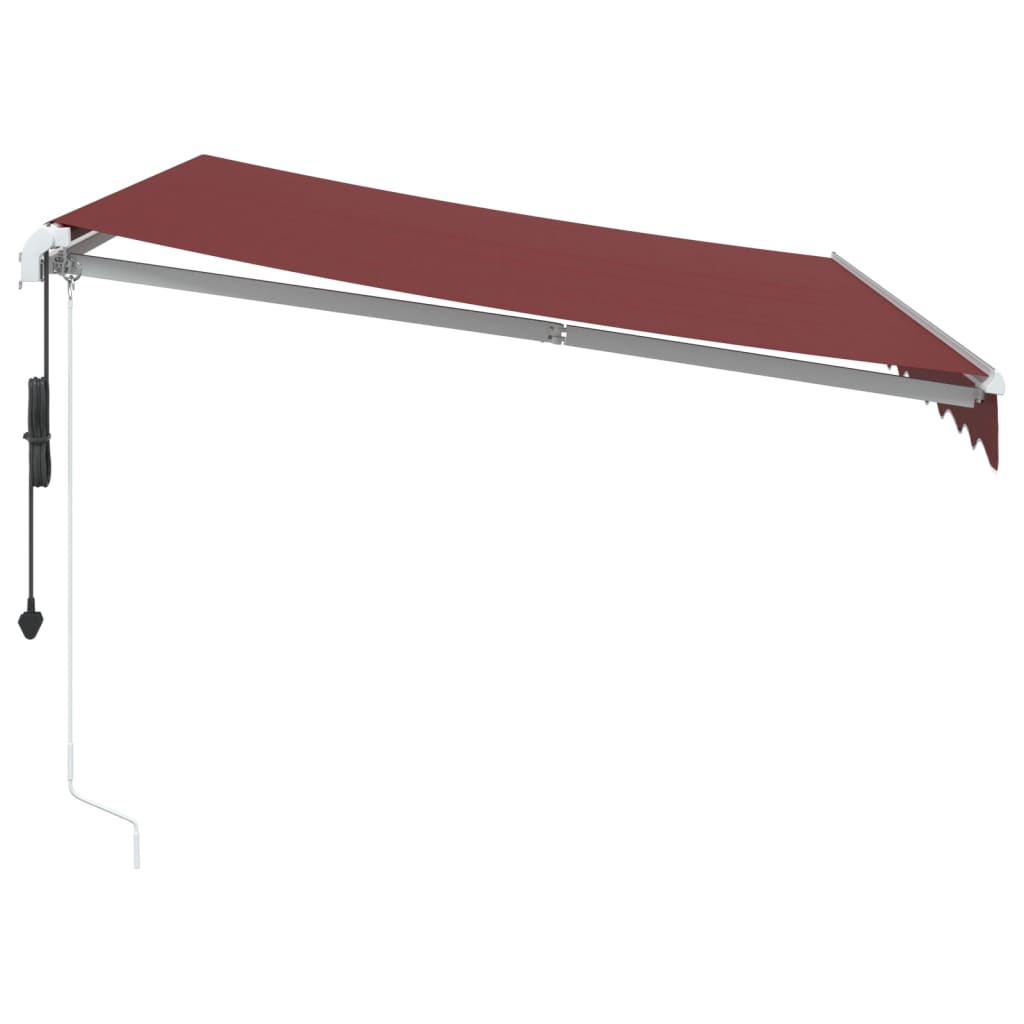 Tenda da Sole Retrattile Automatica Bordò 300x250 cm