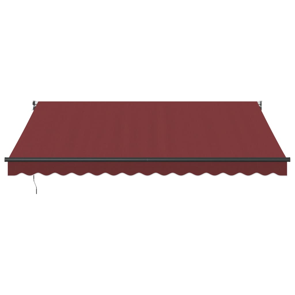 Tenda da Sole Retrattile Manuale Bordò 400x300 cm