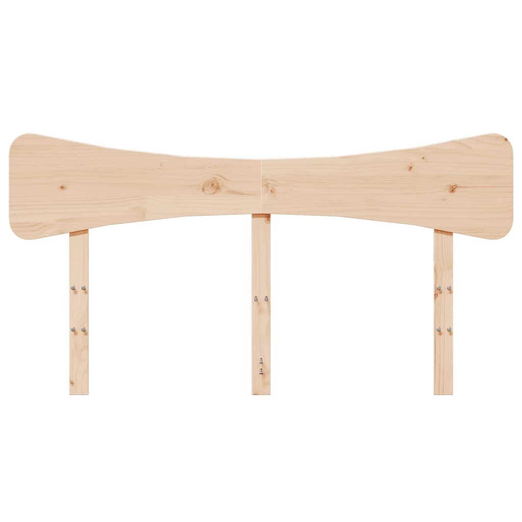 Testiera 160 cm in Legno Massello di Pino