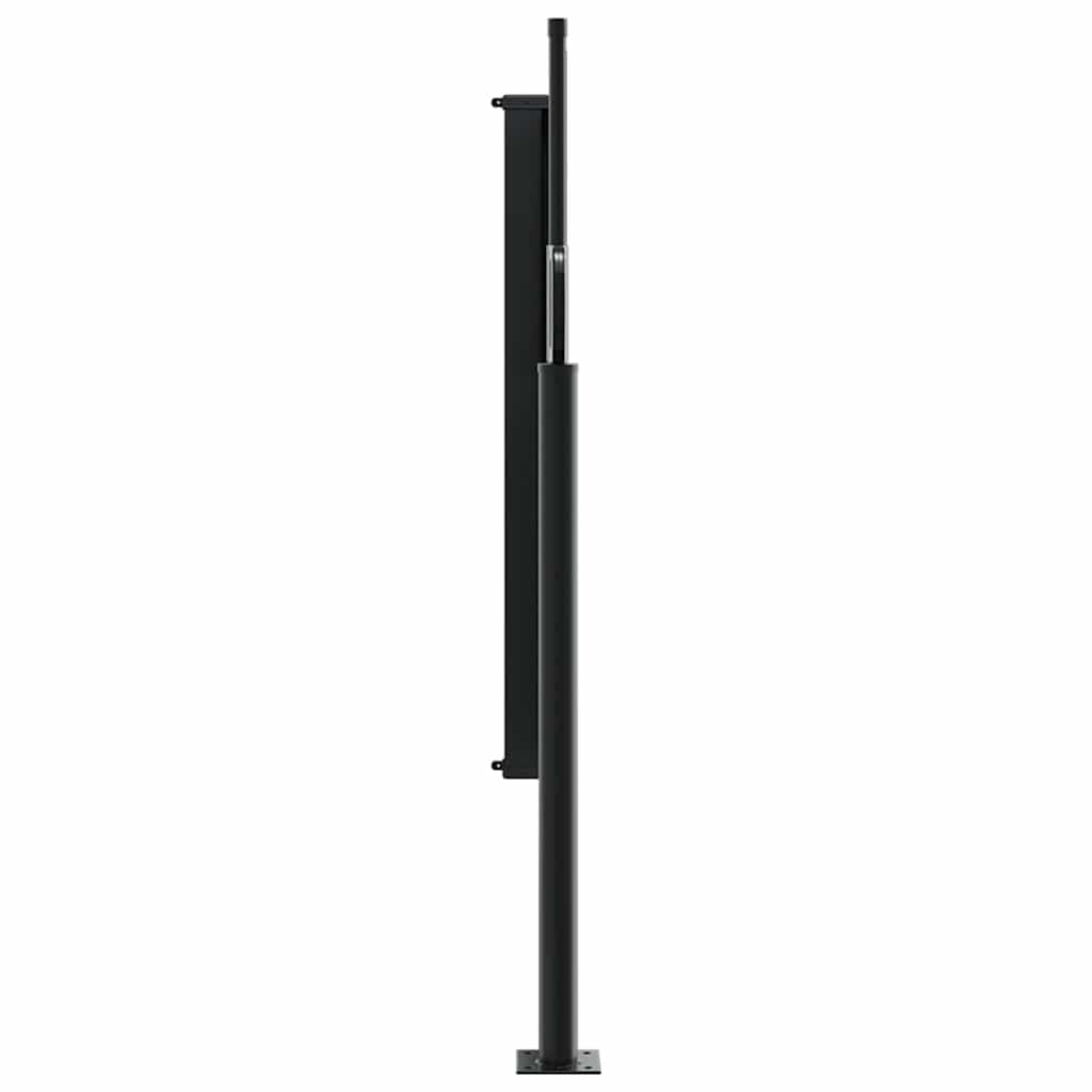 Tenda da sole laterale retrattile antracite 100x500 cm
