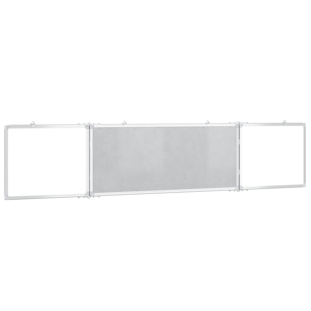 Lavagna Magnetica Pieghevole 200x40x1,7 cm in Alluminio