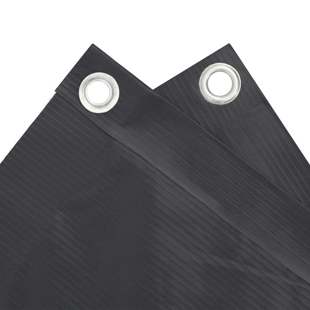 Paravento da Balcone Antracite 600x120 cm in PVC
