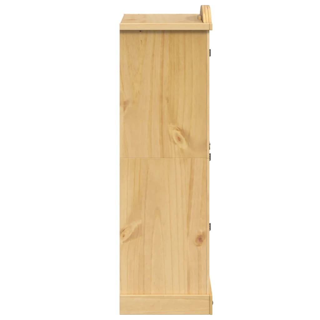 Armadio "Corona" 101x52x170 cm Legno Massello di Pino