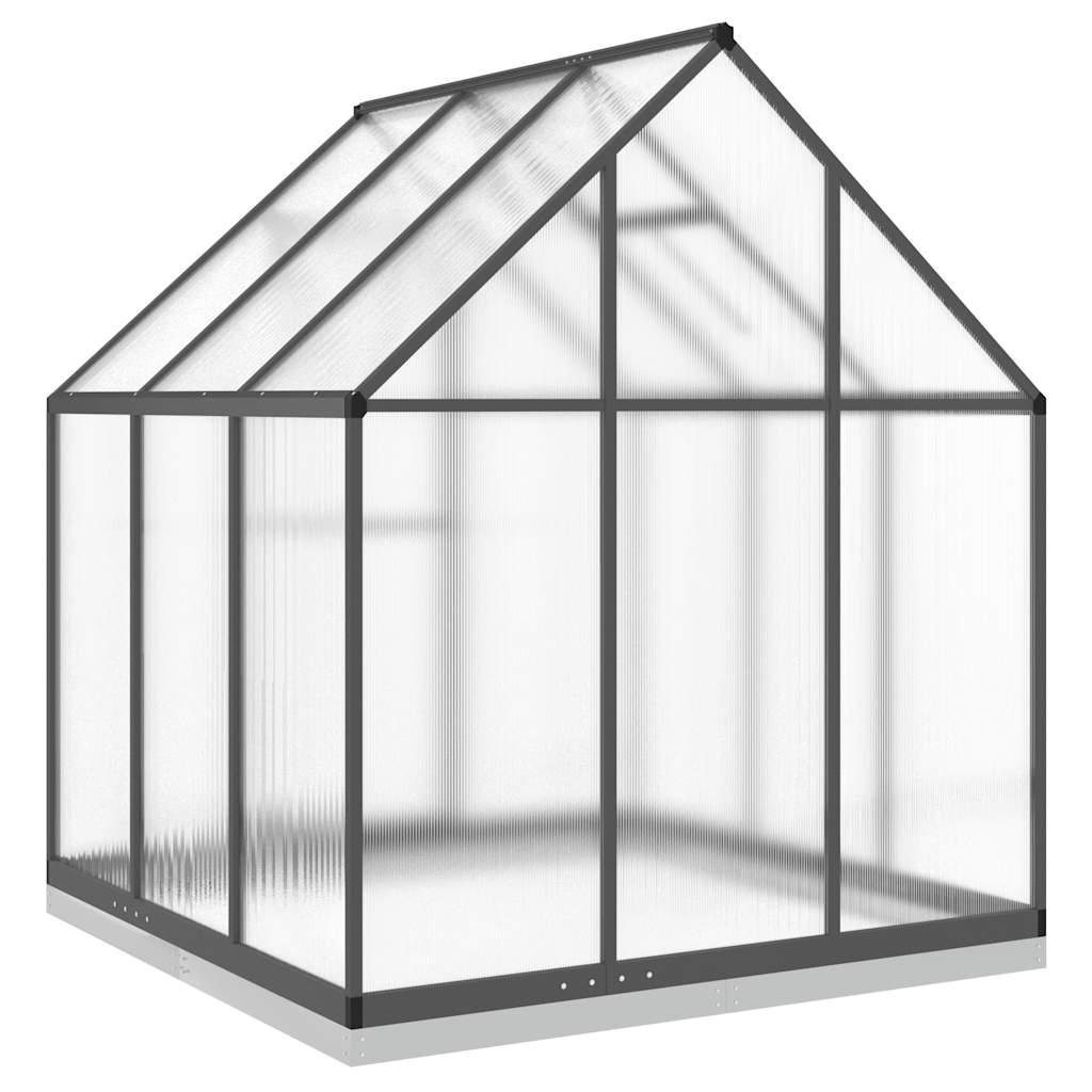 Telaio Serra con Base Antracite 169x169x202 cm in Alluminio