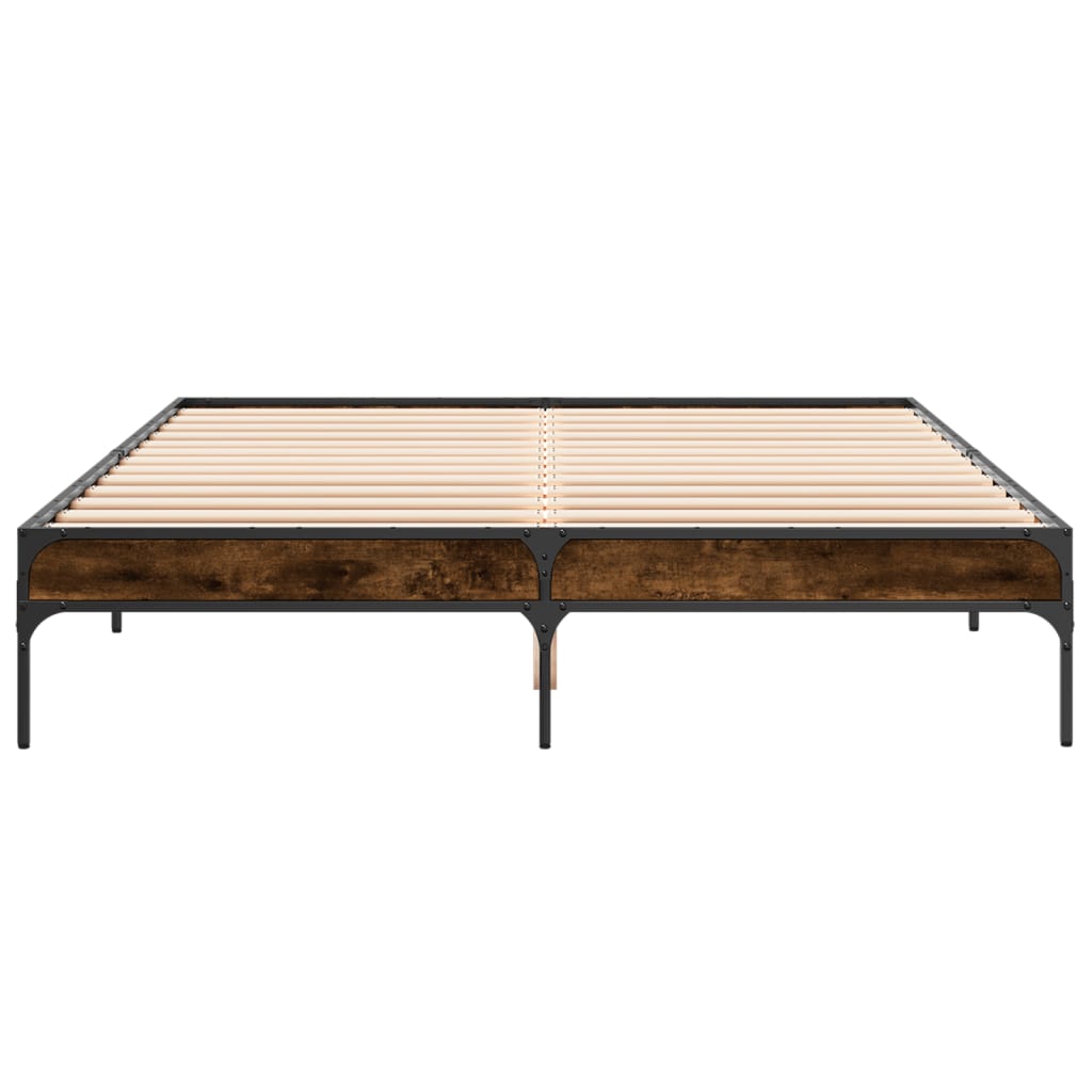 Giroletto Rovere Fumo 140x200 cm in Legno Multistrato Metallo