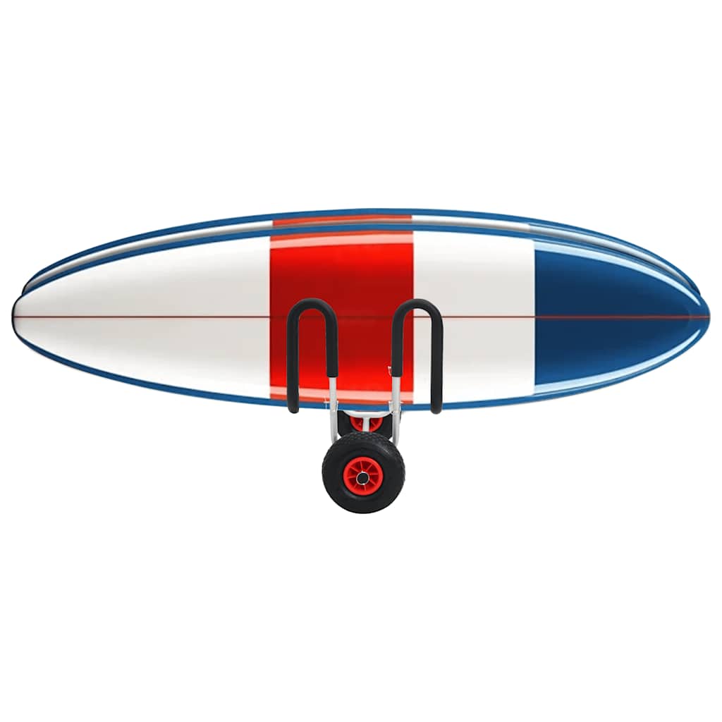 Carrello SUP per 2 Tavole da Surf 90 kg in Alluminio