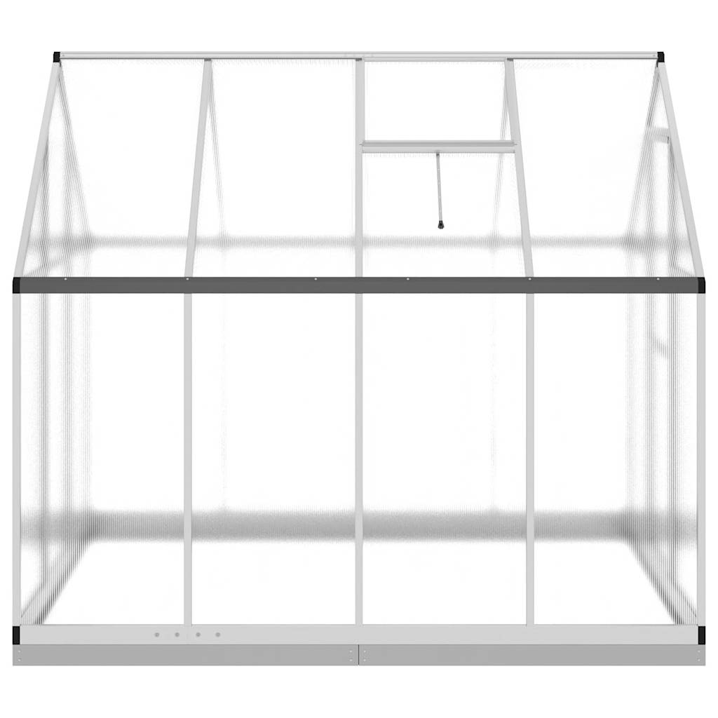 Telaio Serra con Base Argento 224x169x202 cm in Alluminio