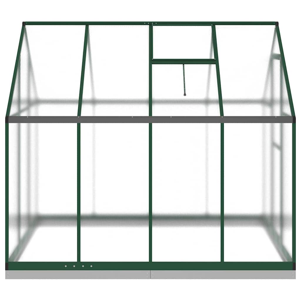 Telaio Serra con Base Verde 224x169x202 cm in Alluminio