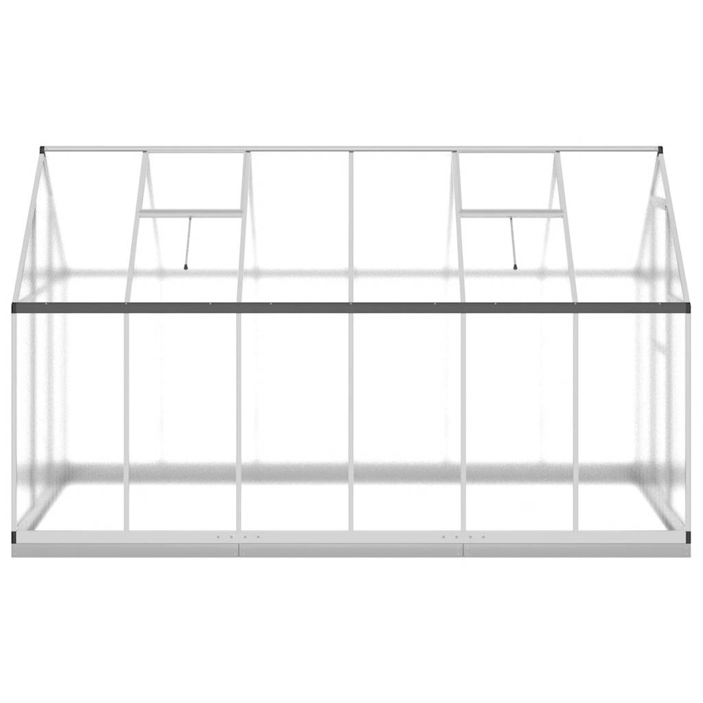 Telaio Serra con Base Argento 334x169x202 cm in Alluminio