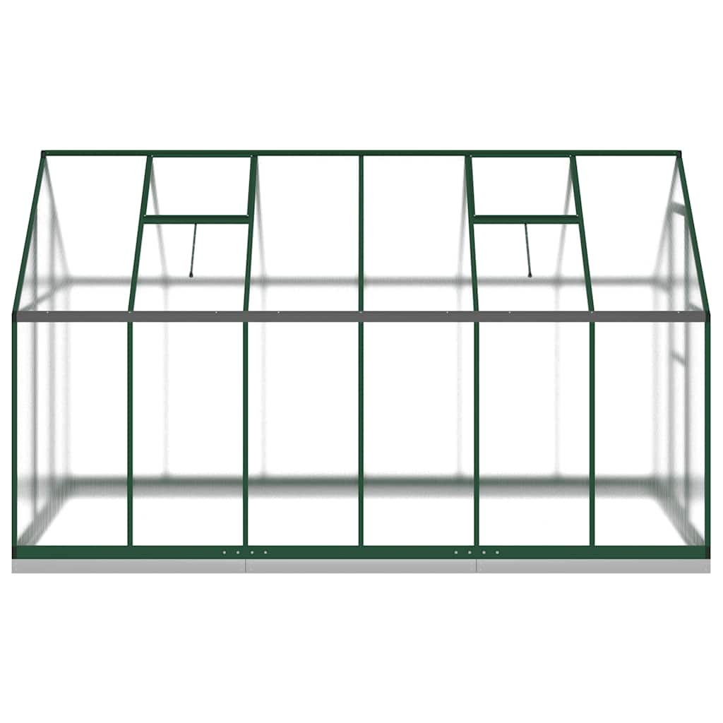 Telaio Serra con Base Verde 334x169x202 cm in Alluminio