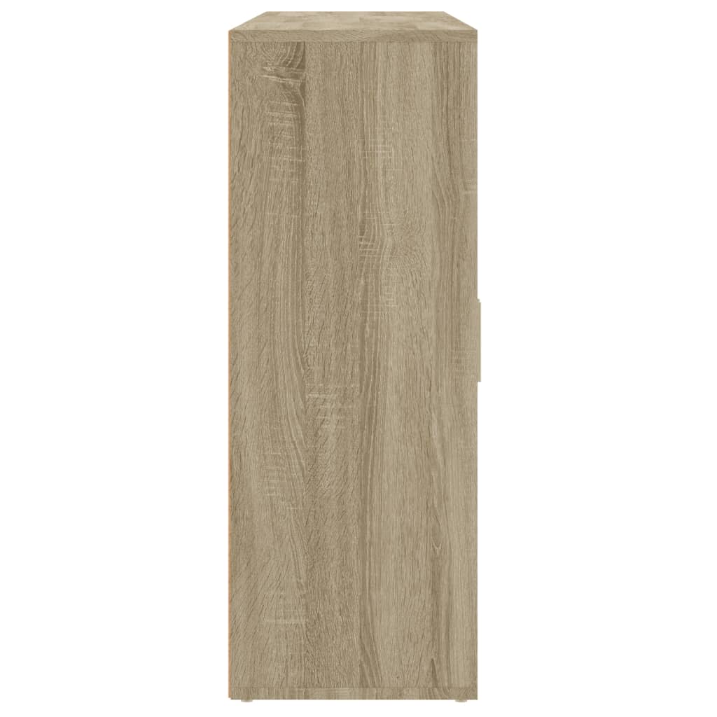 Credenze 3 pz Rovere Sonoma 60x31x84 cm in Legno Multistrato