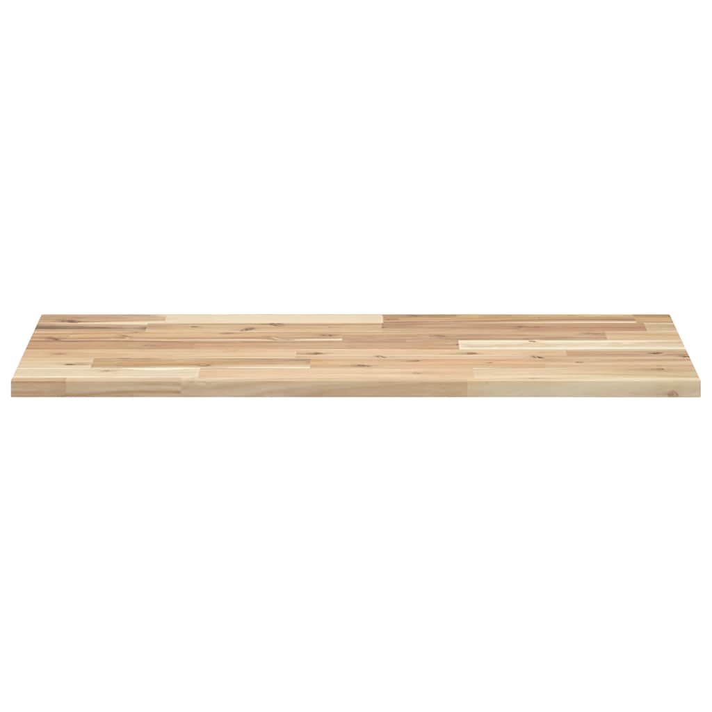 Mensole da Parete 2 pz 80x40x2 cm Legno Acacia Non Trattato