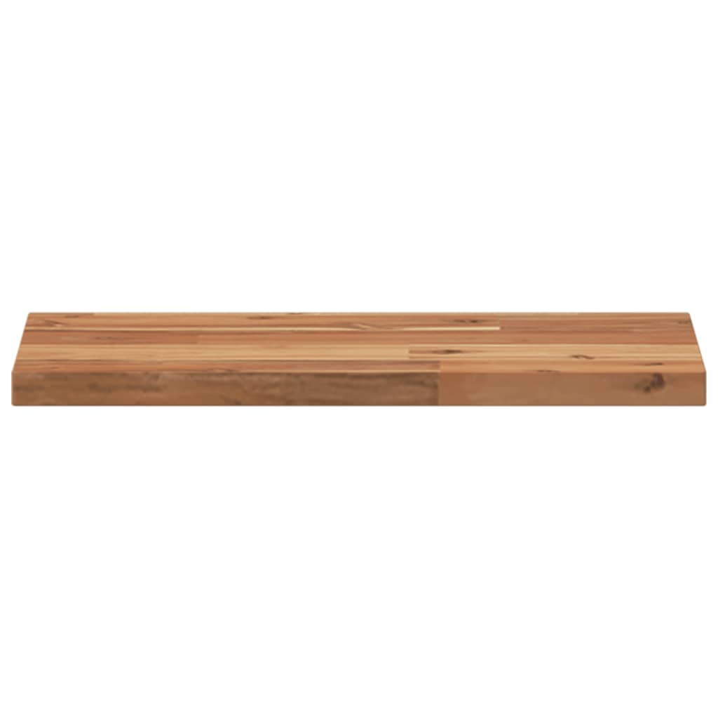 Ripiano a Parete 40x20x2 cm Legno Massello Acacia Rifinito Olio