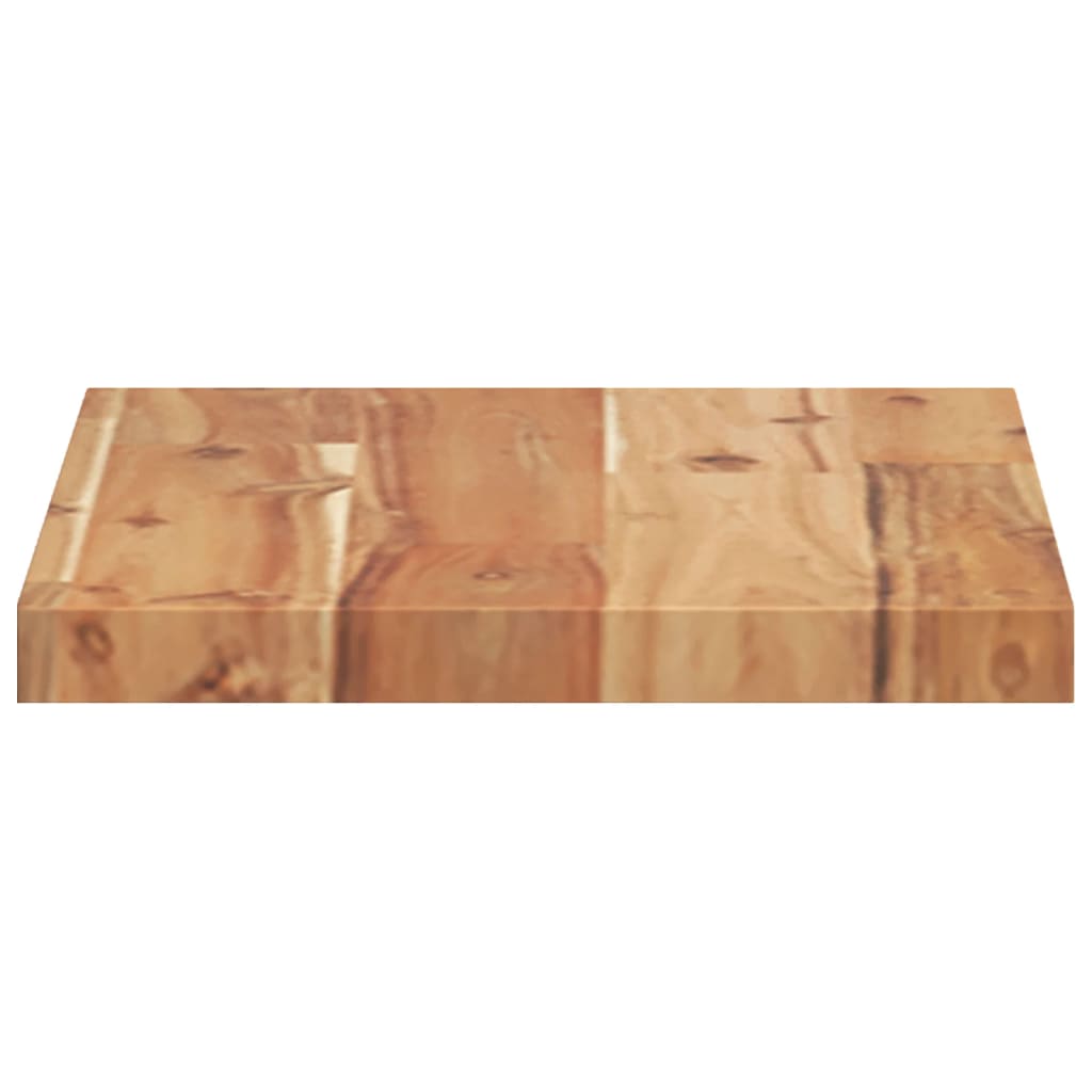 Mensole da Parete 3 pz 40x20x2 cm Legno Acacia Rifinito a Olio