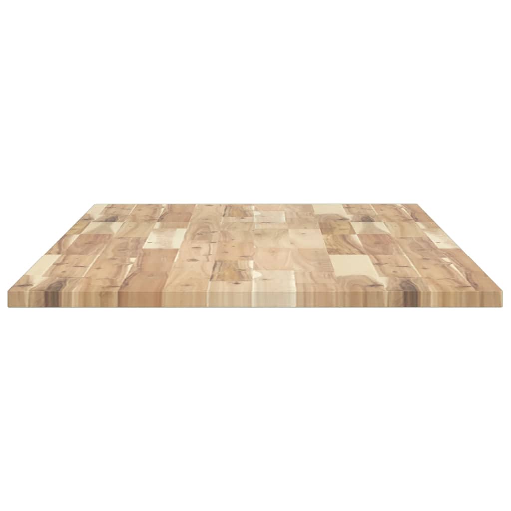 Piano da Bagno Non Trattato 140x60x2cm Legno Massello di Acacia