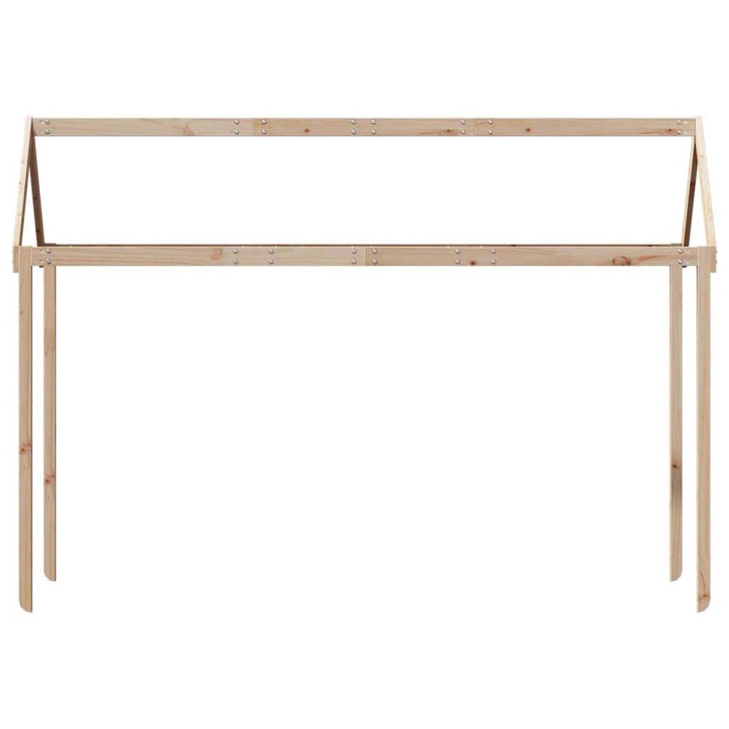 Tetto per Letto Bambini 207x95,5x159 cm Legno Massello di Pino