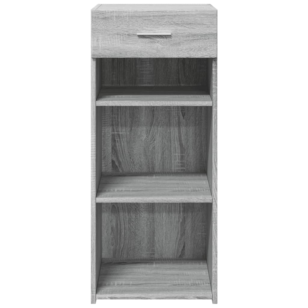 Credenza Grigio Sonoma 40x42,5x93 cm in Legno Multistrato