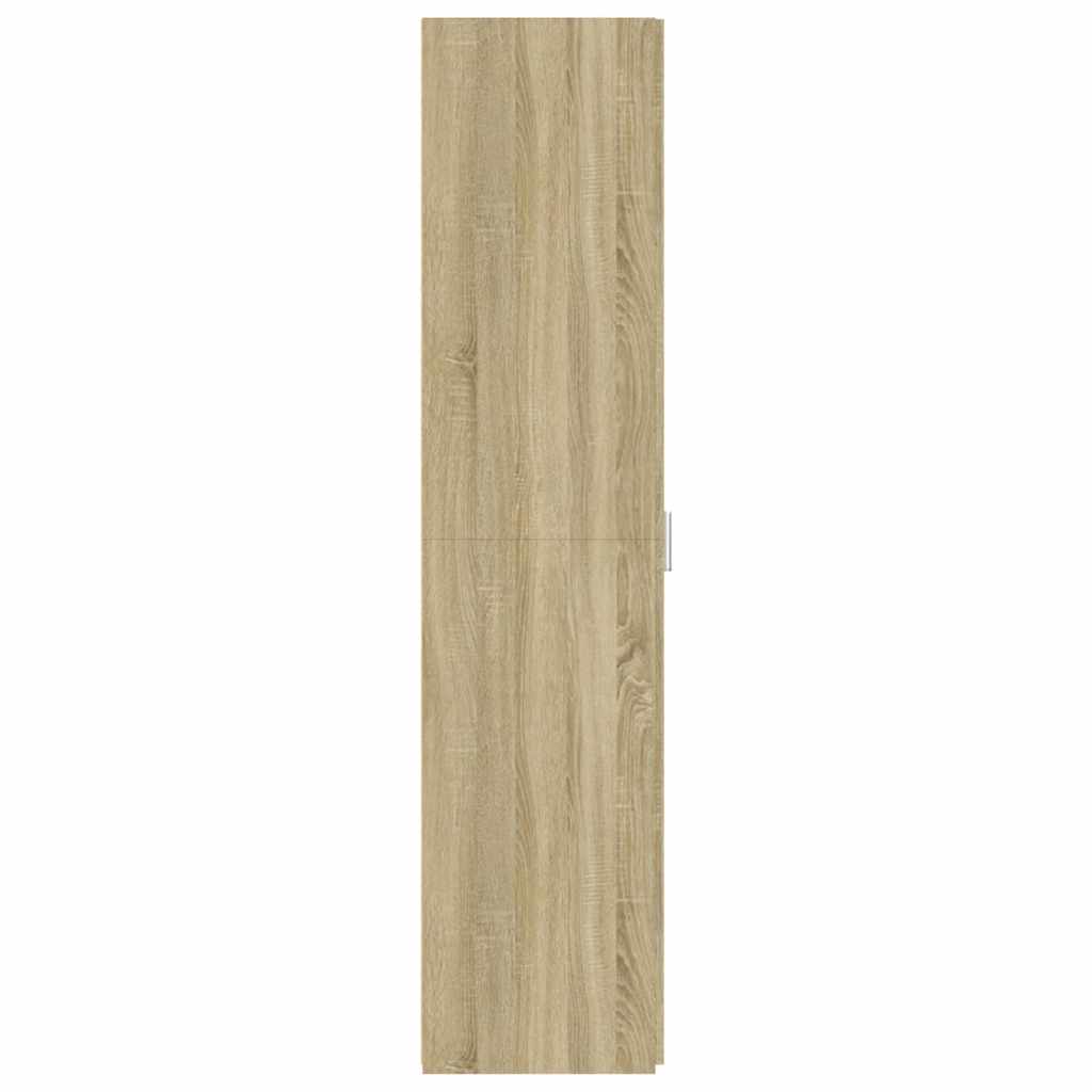 Credenza Rovere Sonoma 30x42,5x185 cm in Legno Ingegnerizzato