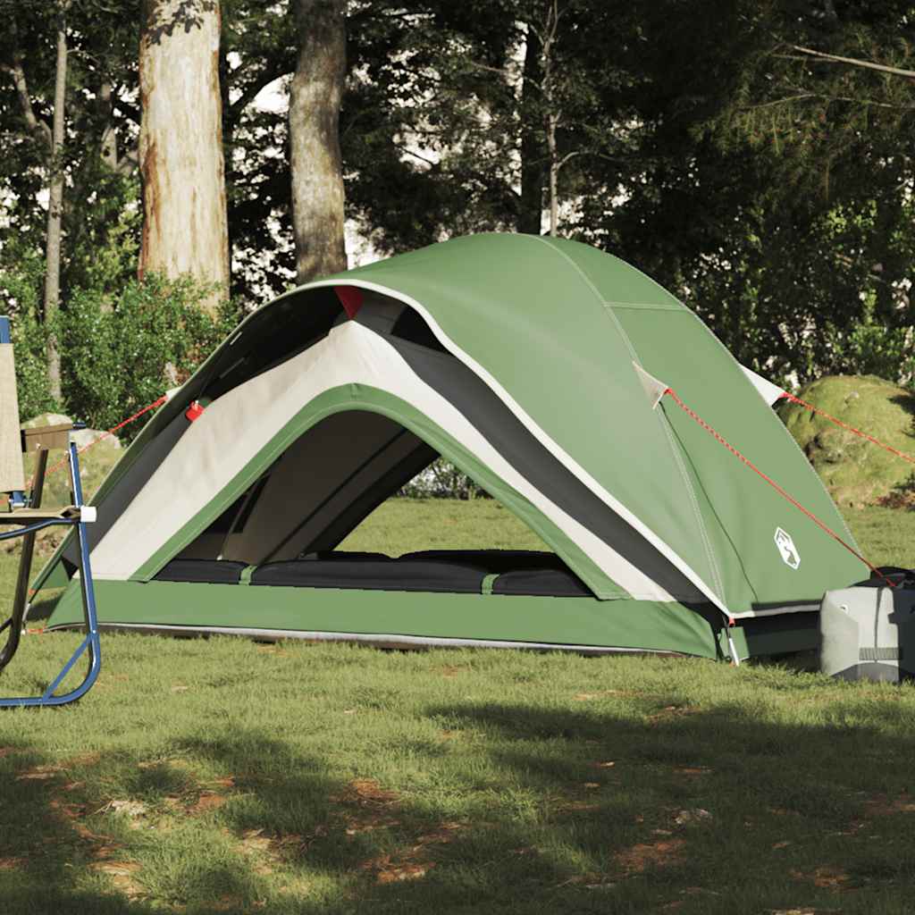 Tenda da Campeggio per 1 Persona Verde Impermeabile