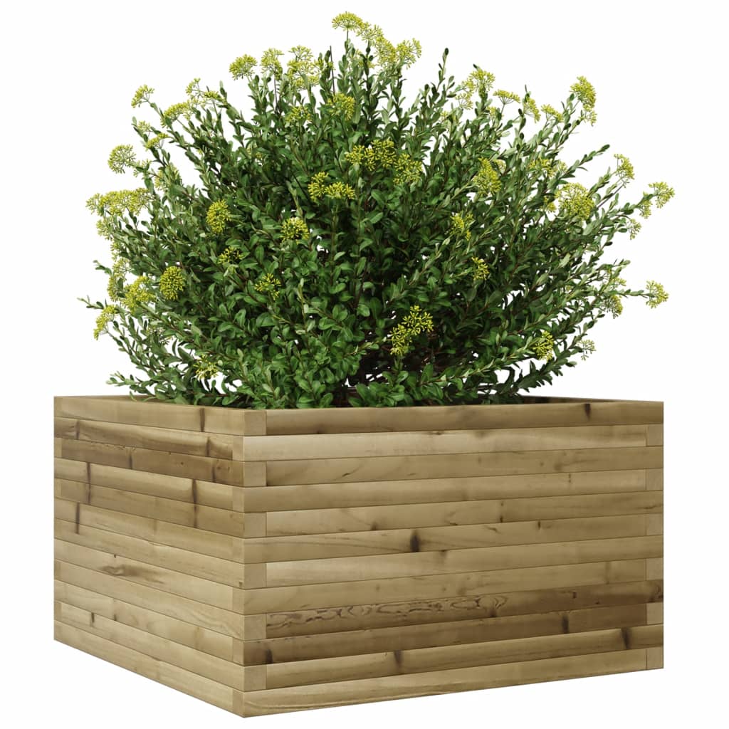 Fioriera da Giardino 80x80x45,5 cm in Legno di Pino Impregnato