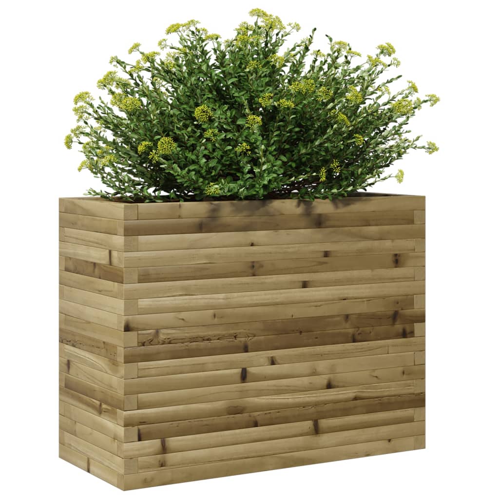 Fioriera da Giardino 90x40x68,5 cm in Legno di Pino Impregnato