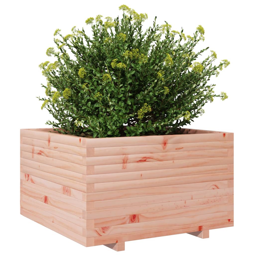 Fioriera da Giardino 80x80x49,5 cm in Legno Massello di Douglas
