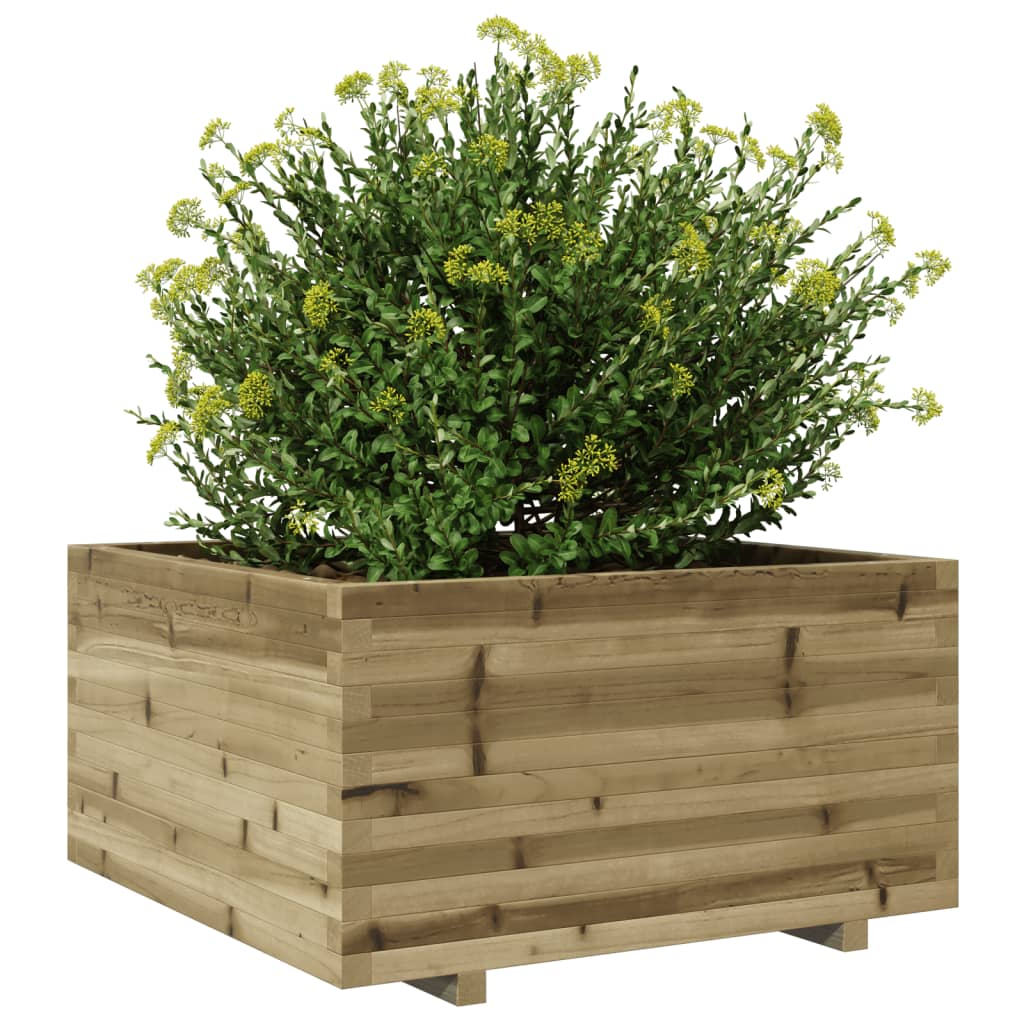 Fioriera da Giardino 90x90x49,5 cm in Legno di Pino Impregnato