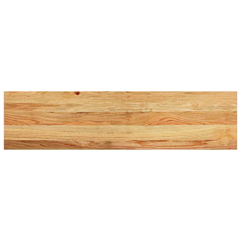 Gradini 4 pz Marrone Chiaro 100x30x2 cm Legno Massello Rovere