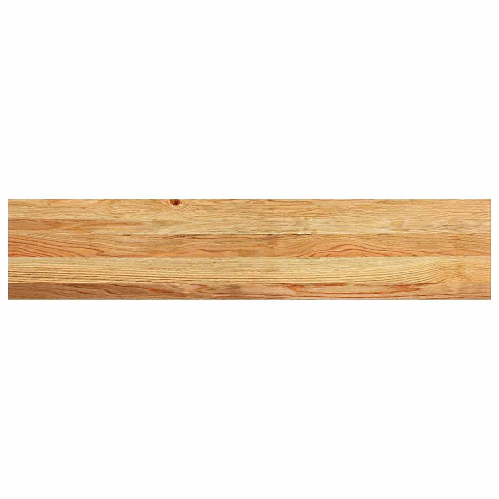 Gradini 16 pz Marrone Chiaro 120x30x2 cm Legno Massello Rovere