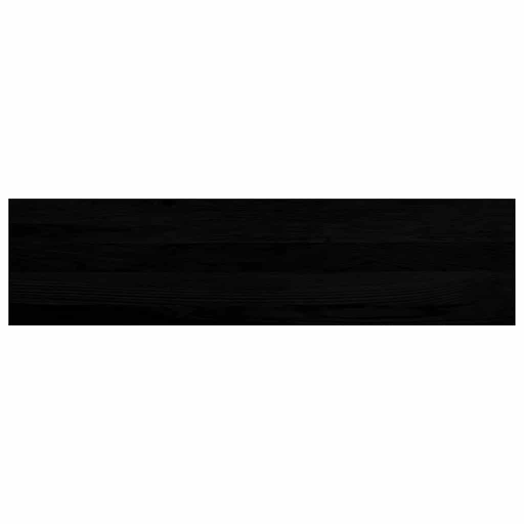Gradini 8 pz Marrone Scuro 100x25x2 cm Legno Massello Rovere