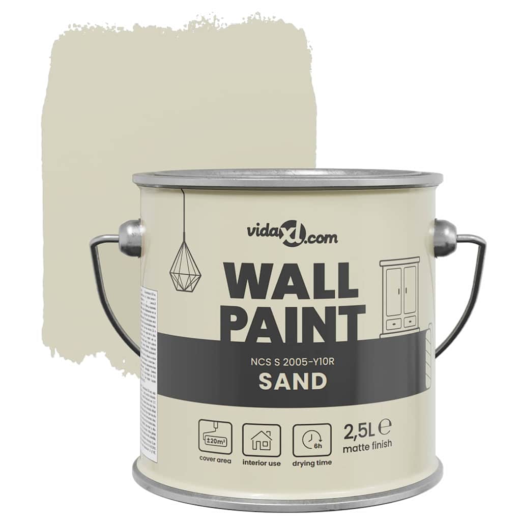 Pittura murale Marrone 2,5 L Stampa da parete