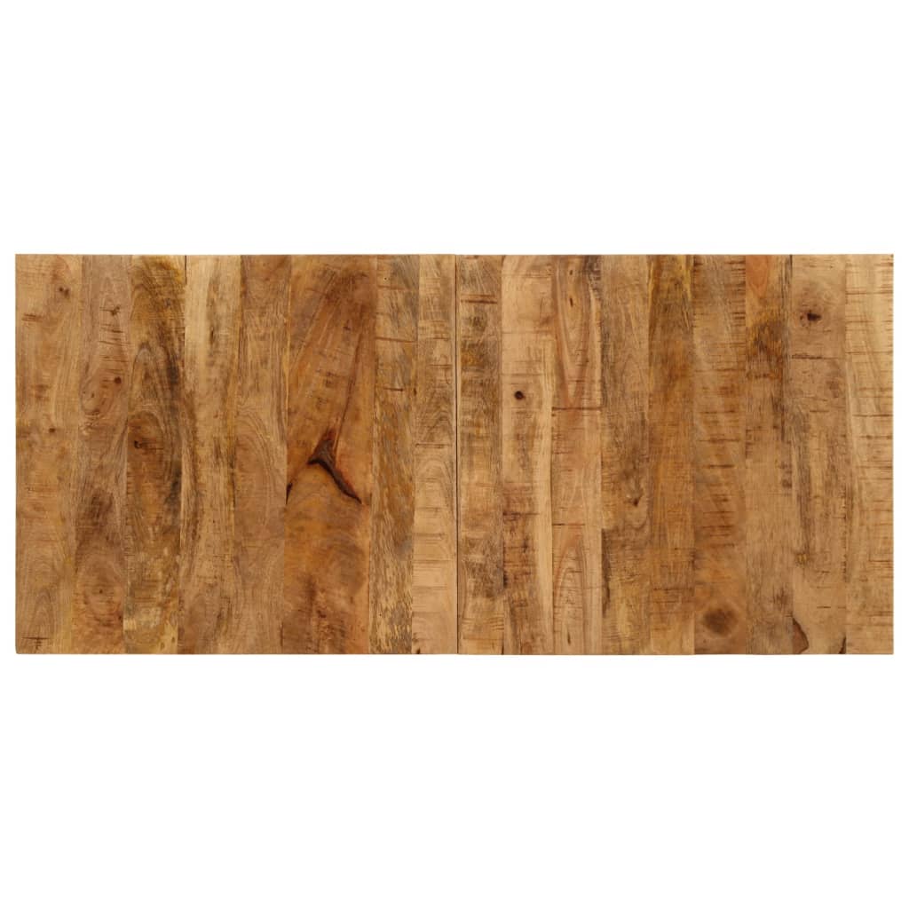 Tavolino Bar Trattore Rosso e Marrone 55x120x107 cm Legno Mango