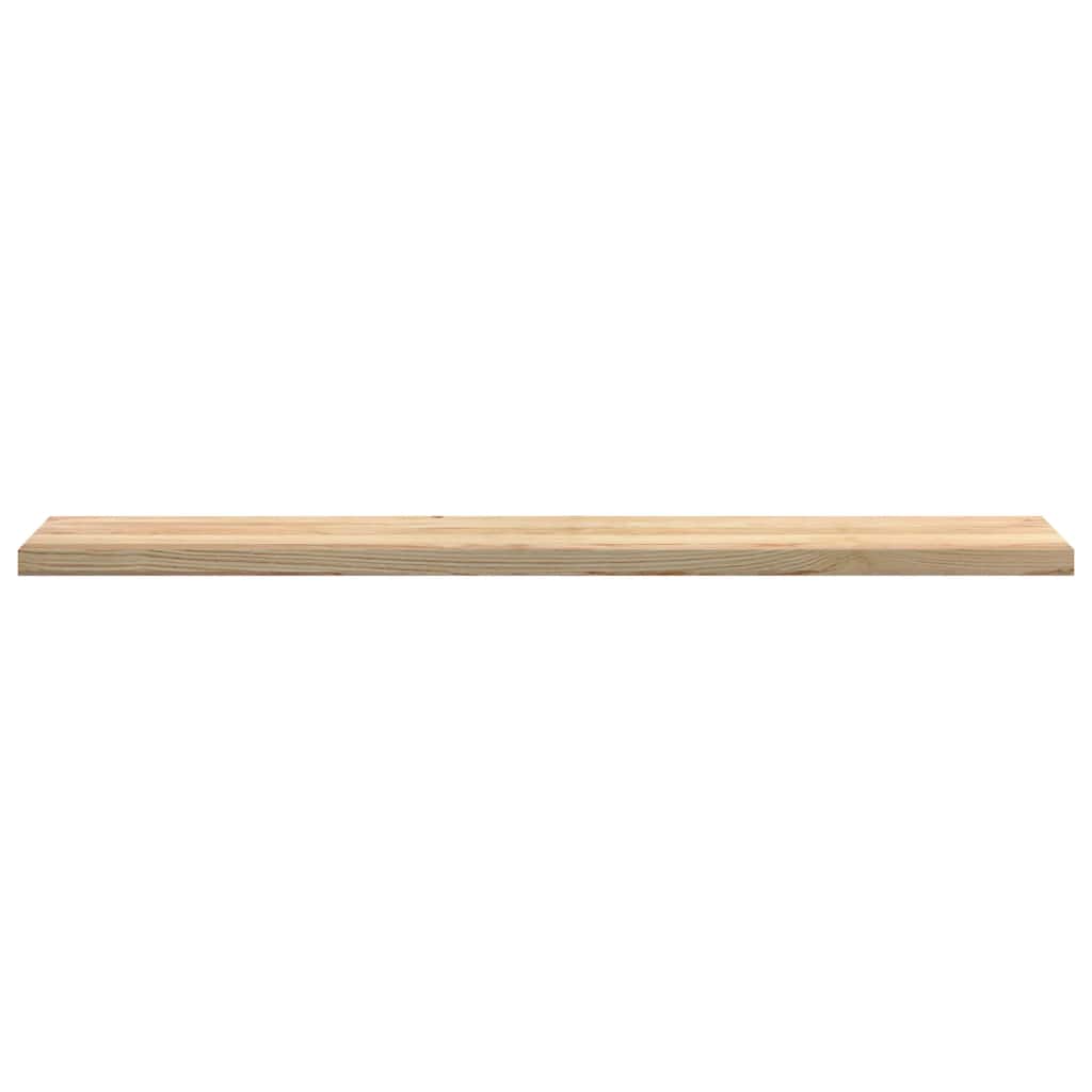 Davanzali 2 pz Non Trattati 160x25x2cm Legno Massello di Rovere