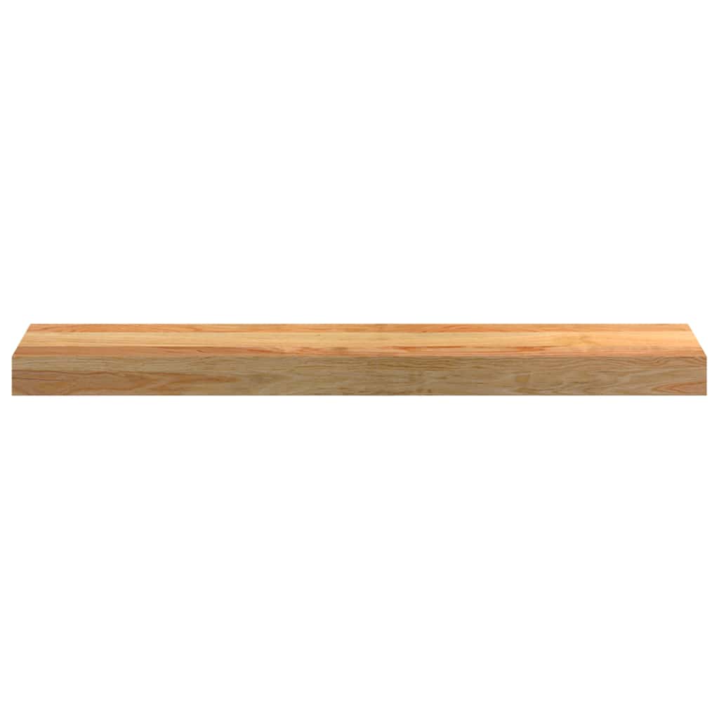 Davanzali 2 pz Marrone Chiaro 70x15x2 cm Legno Massello Rovere