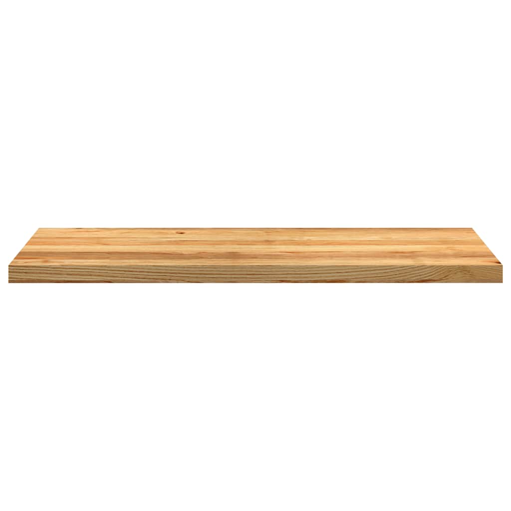 Davanzali 2 pz Marrone Chiaro 110x40x2 cm Legno Massello Rovere