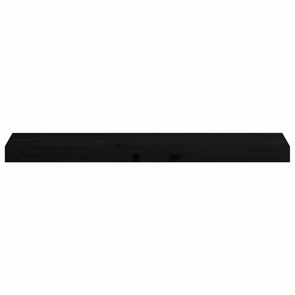 Davanzali 2 pz Marrone Scuro 70x15x2 cm Legno Massello Rovere