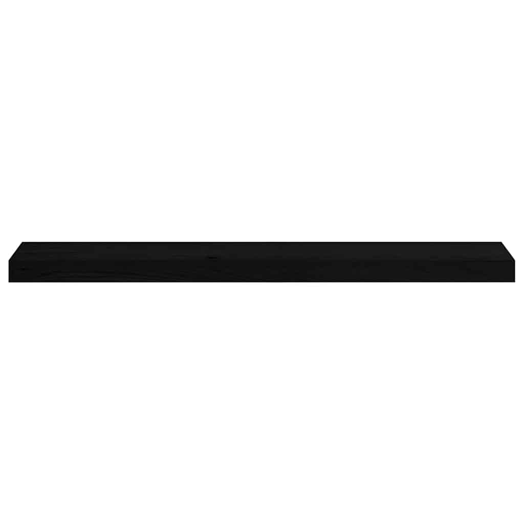 Davanzali 2 pz Marrone Scuro 90x15x2 cm Legno Massello Rovere