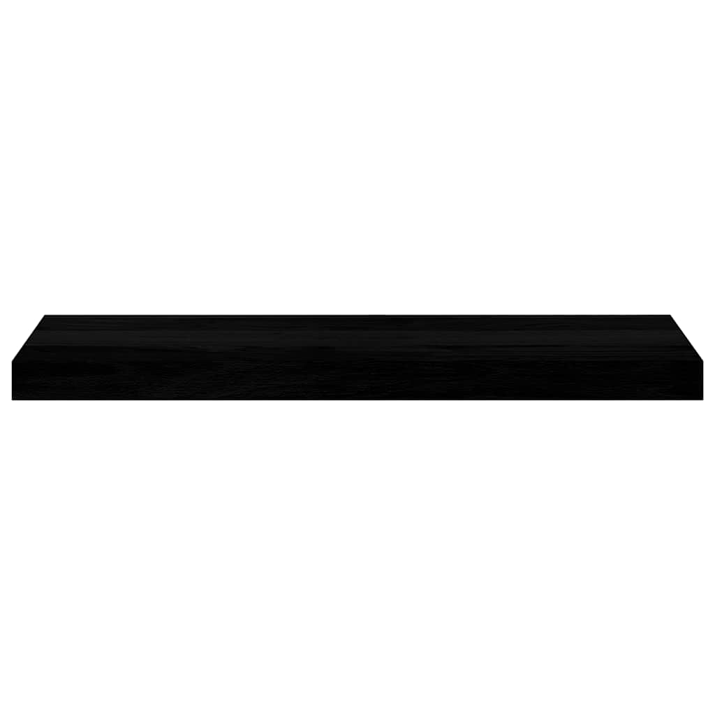 Davanzali 2 pz Marrone Scuro 70x20x2 cm Legno Massello Rovere