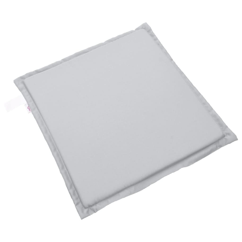 Imbottitura per Seduta Giardino 6pz Grigio Chiaro 45x45x2 cm