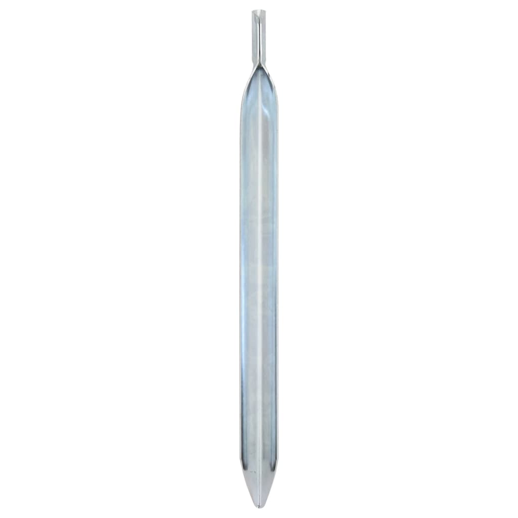 Picchetti Tenda 24 pz a Forma di V 25 cm Ø20 mm Acciaio Zincato